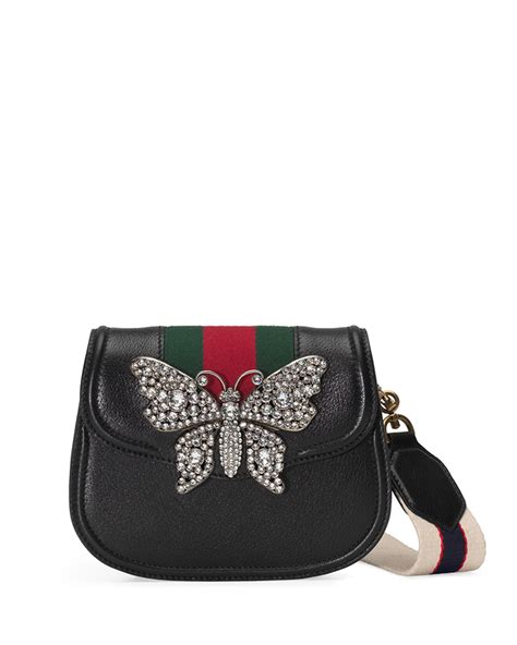 butterfly gucci bag|Gucci canvas crossbody bag.